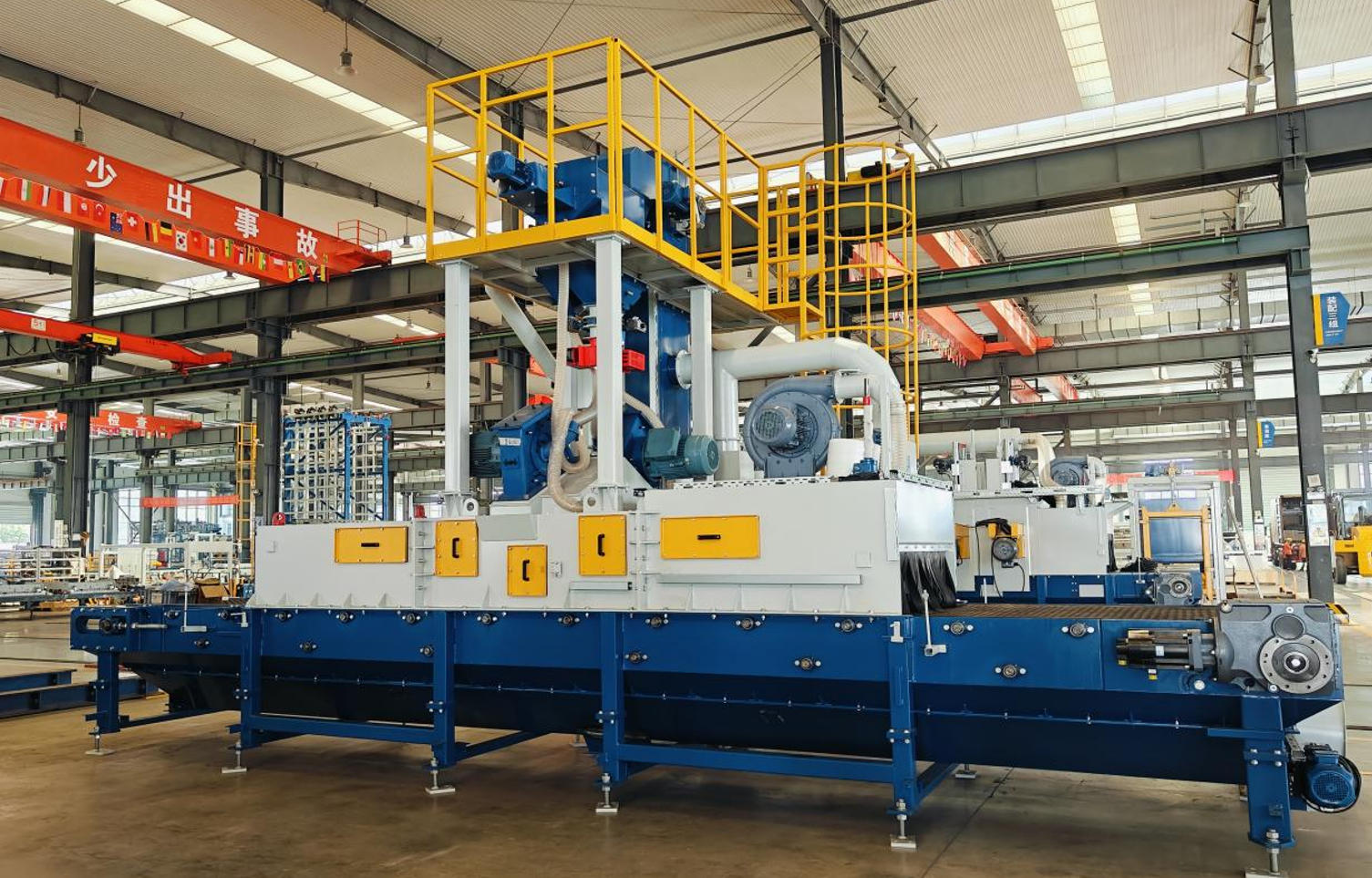 Quangongs sekundære prosesseringsutstyr gjennomgår omfattende oppgradering for å styrke standard blokkproduksjon